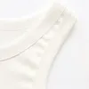 Giubbotti maschili più taglia da donna canotte canotte vestiti curva oversize cotone sottile abbigliamento senza maniche estate 2024