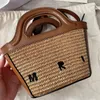 Mini tropicalia micro Straw Designer Bag Raffias 7A luxurys handbag Womens weave pochette bag top handle Crossbody the tote fashion clutch mens Shoulder Beach bags