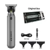 JAME Professional Hair Clippers T Blade Beard Trimmer Barber Haircut Machine Electric Cordless 0mm Shaver USB 231225