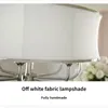 Anhängerlampen amerikanischer Stil All Kupfer Kronleuchter Einfacher kreativer Stofflampenschatten Wohnzimmer Schlafzimmer Restaurantstudie Villa Lampe
