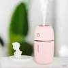 Humidifiers 300ml Mini Air Humidifier Purifier Car USB Aroma Essential Oil Diffuser Led Light Ultrasonic Mist Maker Home Appliance