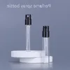 Hot Sale Mini Perfume Tube Empty Glass Spray Cosmetic Bottle 18ml 25ml For Travel Ncafx