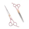 5.5 6 7 Japan Steel Professional Hairdressing Scissors Hair Thinning Barber Scissors Set Hair Cutting Shears 440C Scissors 9105# 231225