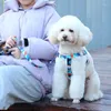 Dog Collars Chest Harness Pet Supplies Accessories Strap Braces Cat Vest Breathable Walk Back Rope Collar