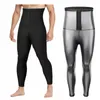 Men's Pants Mens Sports Fitness Europe And America Tummy Yoga Breasted Waist Tight Body Shaping Pants. Home Clothes