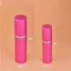 Wholesale 10ml Aluminum Glass Bottles Travel Refillable Bottles with Pump Sprayer Empty Perfume Sample Bottles 10 ml colorful in Stock Oixib