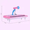 Bébé jouant éducatif électronique piano bébé jouets enfants clavier garçons filles doigts enfants musique 37 touches cadeau en plastique mignon 231225