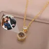 Designer ketting Nieuwe aangepaste PO hanger ketting Valentijnsjuwelen Verjaardagscadeau Y23322B