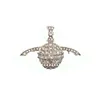 Brouches Designer Broche Jewelry West Queen Vivi Full Diamond Saturn Brooch Pin Pin Sup Lucks 6cm Buy One Free Free