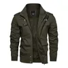 Magcomsen Vestes en toison masculine Mounds Breas Breats Fall Vestes de bombardiers thermiques d'hiver