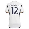 23 24 Bellingham Vini Jr Vinicius Soccer Jersey Camavinga Tchouameni Valverde Футбольная рубашка Rela Madrids Luka Modric Rodrygo Maillot de Foot Men Kid