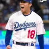 Hot Sale Los Angeles 17 Shohei Ohtani Dodgers Jerseys Ohtani Jersey Dodger Shohei Ohtani Baseball Jersey Heren Dames Jeugd Op voorraad Snelle verzending