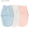 Sleeping Bags Newborn Wrap Swaddle Warm Soft Fleece Blanket Baby Bag Envelope for Sleepsack Cotton Thicken Cocoon 0-6 MonthsL231224