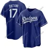 Hot Sale Los Angeles 17 Shohei Ohtani Dodgers Jerseys Ohtani Jersey Dodger Shohei Ohtani Baseball Jersey Heren Dames Jeugd Op voorraad Snelle verzending