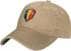 Ball Caps 50a Fanteria Brigata Combat Team Cappelli da cowboy per uomini Donne Denim Regolable Denim Cap da baseball