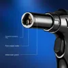 New Metal Windproof Turbo Torch Straight Flush Blue Flame Butane No Gas Lighter Outdoor Camping Kitchen Barbecue Welding Gun