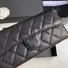 10a Designerin echte Lederbrieftaschen Geldbörsen Frauen Langzeit Reißverschlussbärke Clutch Abend Handtaschen einfache schwarze kurze Faltkarteninhaber Brieftasche Frau Luxurys Passwollet Wallet Wallet