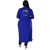 Ytterkläder plus storlek 4xl 5xl 6xl 7xl 8xl vintermode kvinnors kappflicka tryck Abrigo de Mujer Talla Grande Abrigos Dama