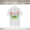 Nouveau style Hude Mens T-shirts S3xl Top Summer Fashion Designer Tshirts Street Casual Short Sleeve Style Rhude Tees Cotton Printing Women Shirt xxl 3xl Tee L JH3X