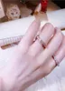 Luxe dames039s ringen 925 sterling zilver dunne kubieke zirkoon ring rose goud beroemd merk Knuckle Rings For Women7499806