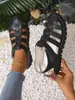 Elbise ayakkabıları kadın sandaletler 2023 yaz pu kapalı ayak parmağı yumuşak yürüyüş zapatos mujer plataforma büyük boyut 35 - 43