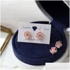 Boucles d'oreilles STÉRÉO STÉRÉO 925 SIERLE SIERLE CHOSHER BLOSSOM Resin Livraison de bijoux OT50T