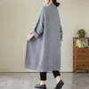 Malhas femininas #4030 Autumn Winter Cardigan Coat Women Knitt Kimono Long Batwing Sleeve Bege Grey Knitwear Sweater Vintage