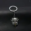 Keychains Game Baldur's Gate 3 Keychain illithide gris pendentif clés pour femmes bijoux hommes