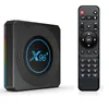 X96 X4スマートテレビボックスAndroid 11 AMLOGIC S905X4 RGB LIGHT 4G 64GBサポートAV1 8KデュアルWIFI BT4.1メディアプレーヤー4GB 32GB 64GBセットトップボックス