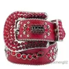 Hombres 2023 Mujeres BB Simon Belt Bindo de diseño de lujo Cinturas de aguja retro Cinturas de hebilla de 20 colores Diamantes Yucheng02202a
