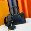 M46653 Onthego East West Designer Bag for Woman 10a oryginalna skórzana torebka torebka TOTE TOG MAN Excosted Pochette Clutch Travel Rame Bags