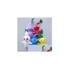 Plush -poppen 5 stks/set pikmin gevulde speelgoed bloemenbud bladpop cartoon voor kinderen speelgoed jongens meisjes verjaardagscadeau 230621 drop levering dh4r0