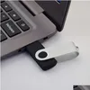 Andere schijven Opslagplaatsen 1 stuks 1Gb 2Gb 4G 8Gb 16Gb 32Gb 64Gb 128Gb USB Flash 20 Memory Stick Fold Storage Thumb Drive Pen Swivel Drop Deli Otbib