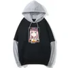 Noll två älskling i Franxx huvtröjor anime hoodie streetwear cosplay tröja tryck överdimensionerade hoodies kvinnor män