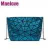 Sacs Maelove femmes sac à main géométrique chaîne sac à bandoulière couleur mate sac à main de luxe pour filles sac hologramme livraison gratuite