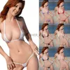 Bikini ustawione nowe seksowne kobiety mikro-thong bieliznę g-string mini brazylijskie bikini zestaw strojów kąpielowych 231225