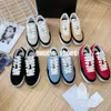 Early spring casual shoes fashion classic letter 2023 new preschool style thick soled color matching sneakers Maillard channel women's shoes n01