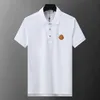 22ss Top Designer mens Polos short-sleeved new spring and summer casual shirts street hip-hop men Casual T-Shirt print pattern