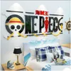 Wall Stickers Diy Acrylic Crystal Wall Sticker One Piece Monkey D Luffy Personalized Creative Decor Bedroom Dormitory Living Room Post Dhogk