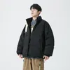 New national standard white duck down jacket for men's winter fashion brand jacket, men's thickened short bread jacket