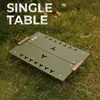 Obozowe meble mini pojedynczy składany stół przenośny aluminium piknik górski