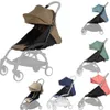 3 teile/satz 175 Baldachin Abdeckung Sitzkissen Einstellbare Kinderwagen Zubehör Für Yoya Babythrone YOYO Kinderwagen Sonnenschirm Matratze 231225