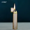 ZORRO – briquet à Kerosene en métal ultra-fin, Type de meule créative, léger et Portable, accessoires pour fumer, Gadgets