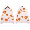 USA Cooperate Men Flame Cotton Print Hoodie Casual Unisex Wear Hooded Sweatshirt 23FW 1225