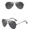 Högkvalitativ 5st klassiska solglasögon Metallsolglasögon för män Kvinnliga glaslinser UV Protection3012