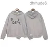 Fashion Hoodies Galleryed Dept Doblesided Printing Loose Casual Hoodie Sweaters for Men and Women Yellow G93i