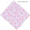 Abbigliamento etnico donna stampa a nastro rosa sciarpe trasparenti per madre estate da viaggio estate fresco forniture meteorologiche adatte alla pelle