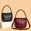 Bolsas de noite de alta qualidade de couro bola de crossbody colorsolid mulheres e bolsas casuais e bolsas femininas femininas