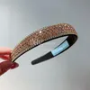 Diademas de lujo con diamantes de imitación para mujer, aro de cristal para el cabello, diademas elegantes para vacaciones