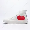 Designer Fashion klassieke canvas schoenen heren dames jaren 70 all star Sneakers ontwerper Co branded PLAY Love High Low conversitys casual Couples Amis hardloopschoenen